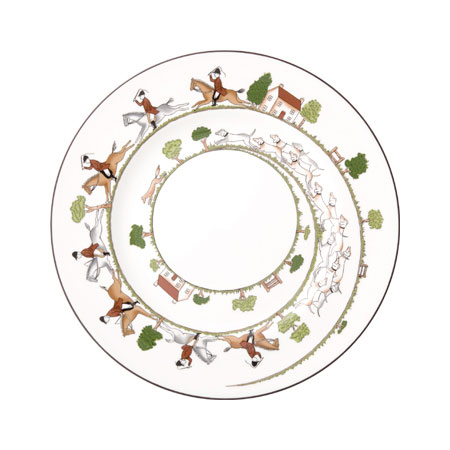 ハンティング シーン プレート 27cm