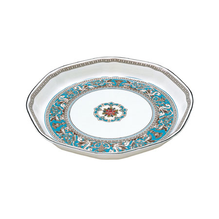 フロレンティーン ターコイズ オクタゴナルディッシュ L